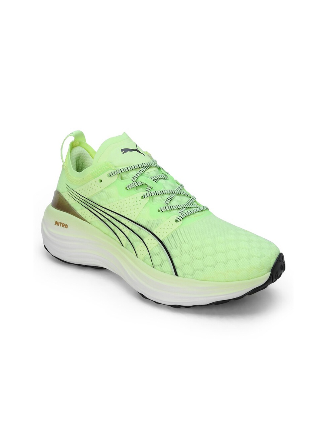

Puma Women ForeverRun NITRO Running Shoes, Lime green