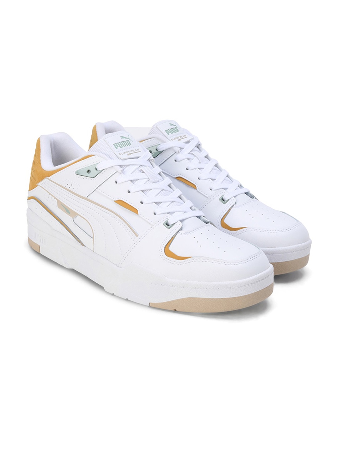 

Puma Unisex Slipstream Bball Sneakers, White