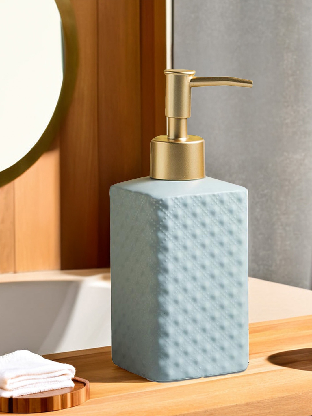 

The Better Home Grey Ceramic Soap Dispenser Bottle 350 ml