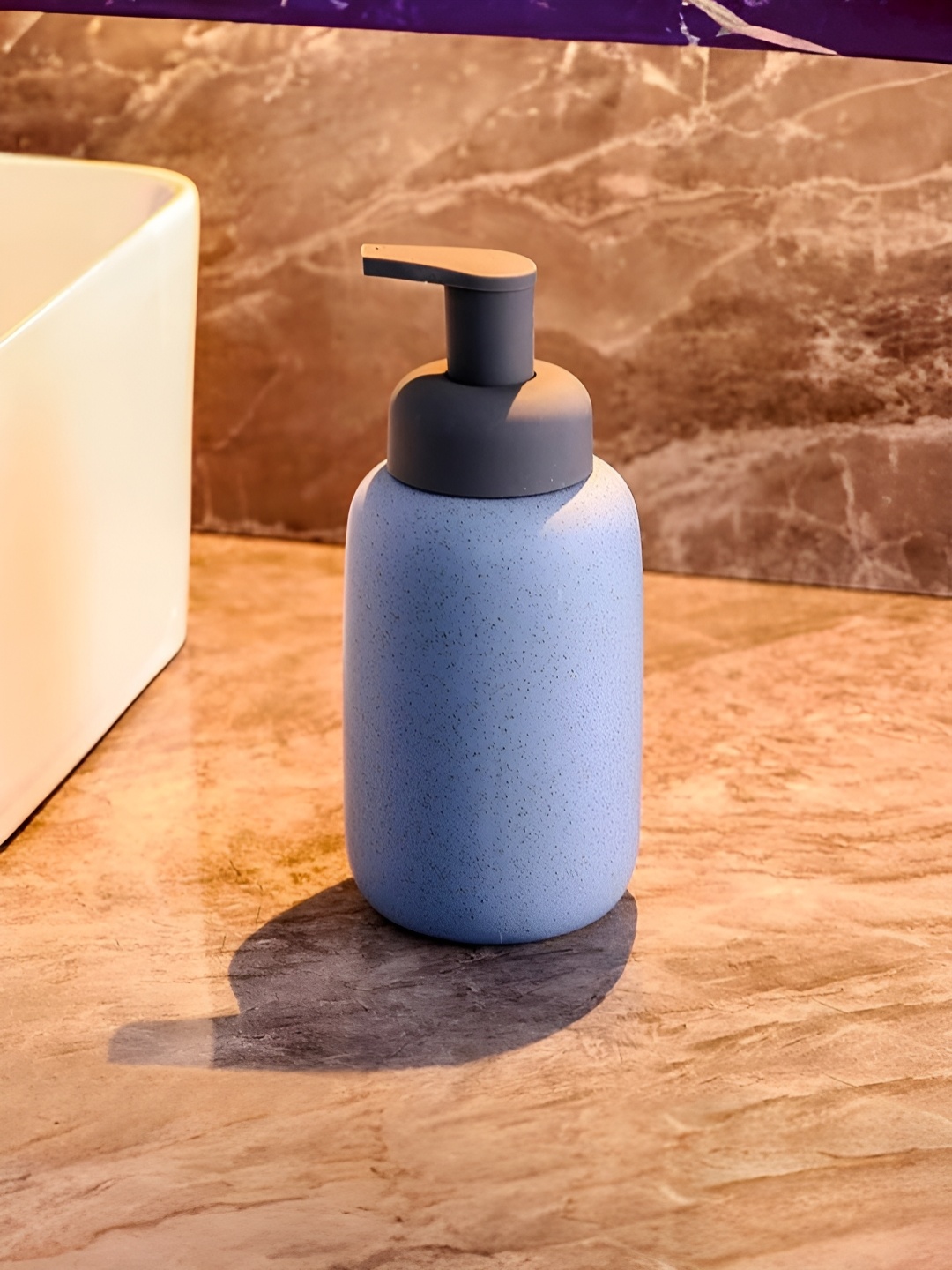 

The Better Home Blue Glossy Soap Dispenser 400 ml