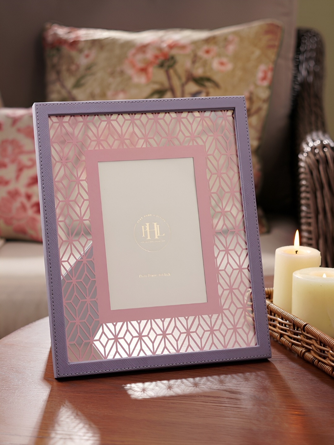 

Pure Home and Living Purple 1 Pieces MDF Table Photo Frames