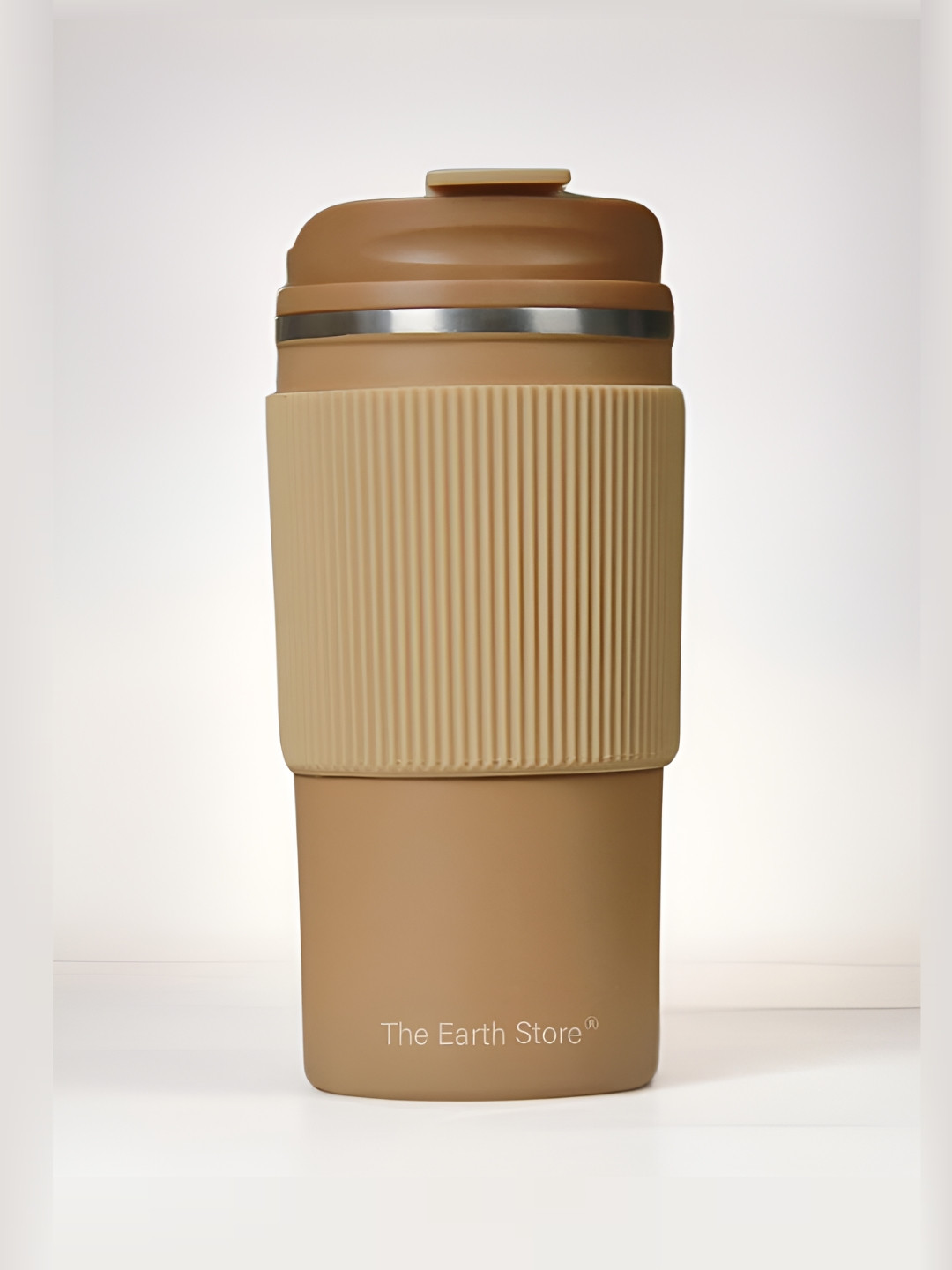 

The Earth Store Brown Solid Stainless Steel Matte Mugs Set of Cups and Mugs