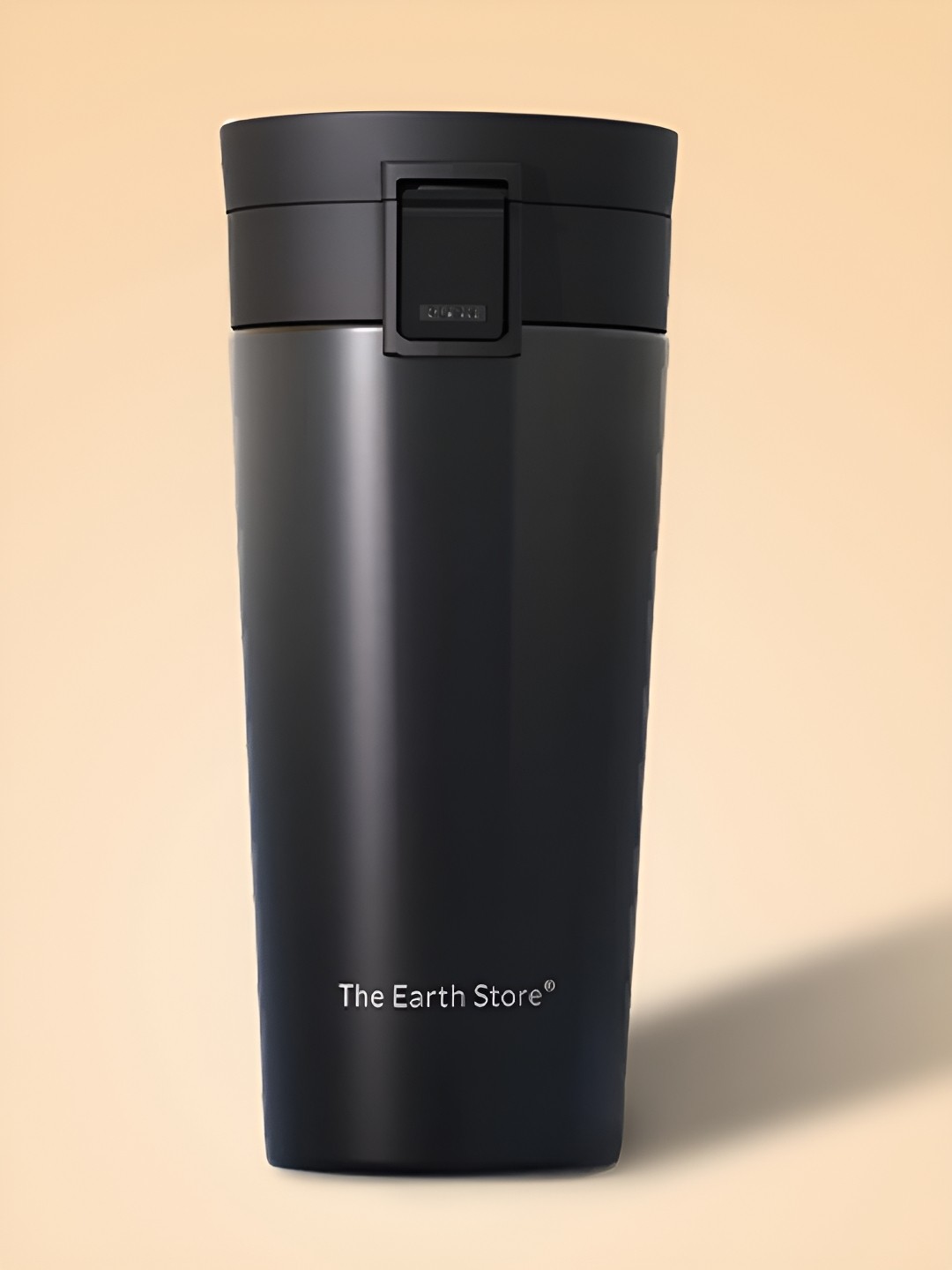 

The Earth Store Black Solid Stainless Steel Matte Mugs Set of Cups and Mugs