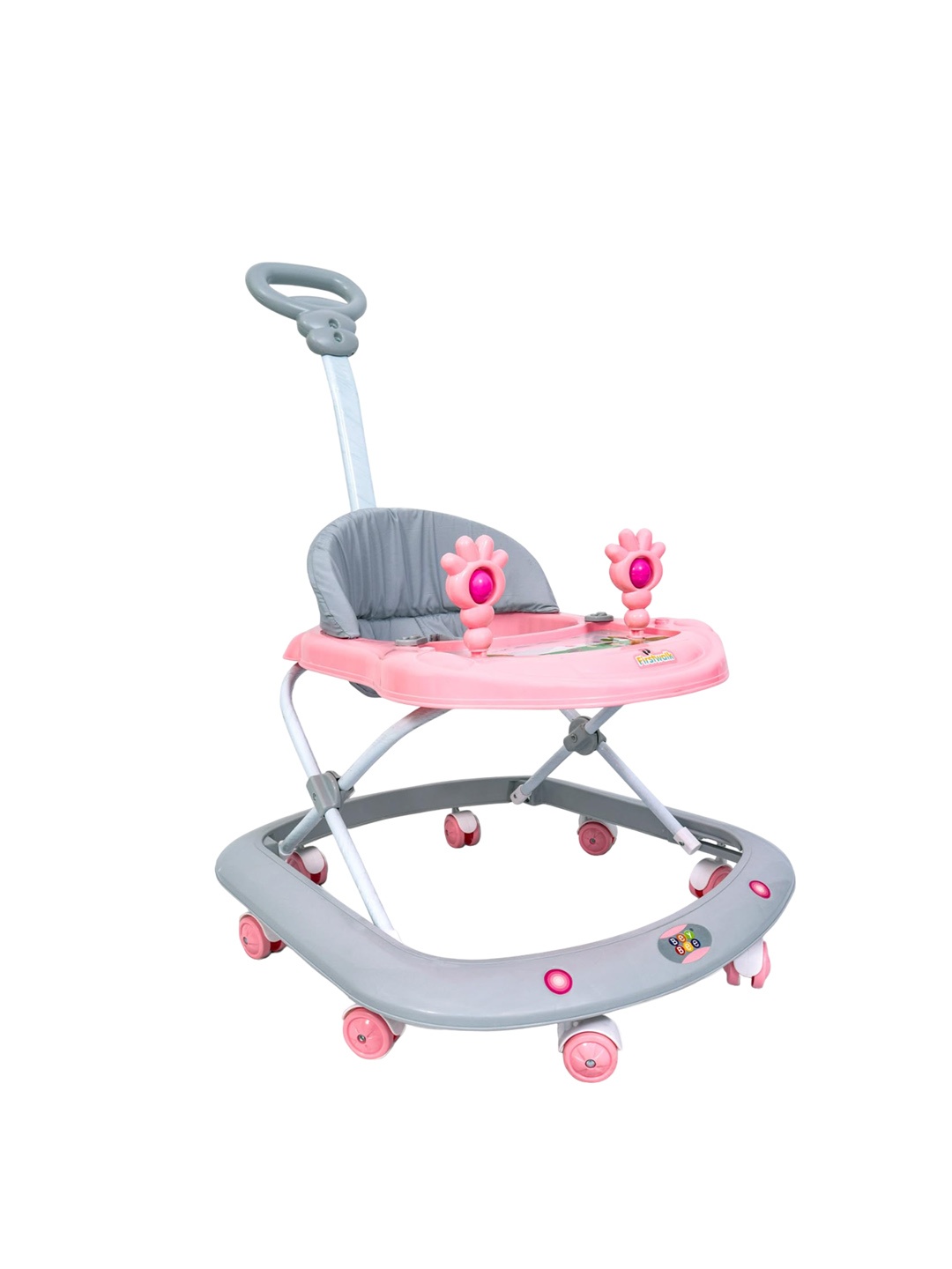 

BeyBee Infants Light Weight 8 Wheel Walker, Pink