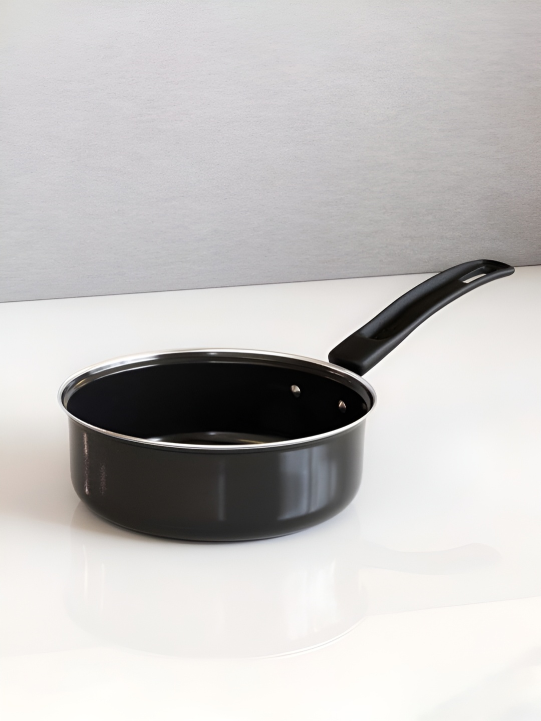 

The Earth Store Black Iron Induction Base Sauce Pan