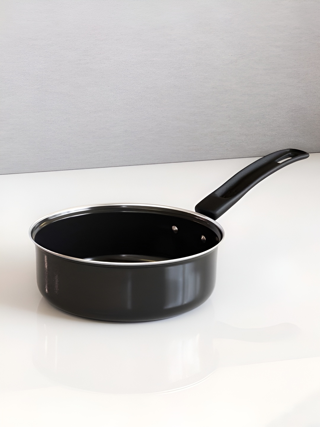 

The Earth Store Black Iron Induction Base Sauce Pan
