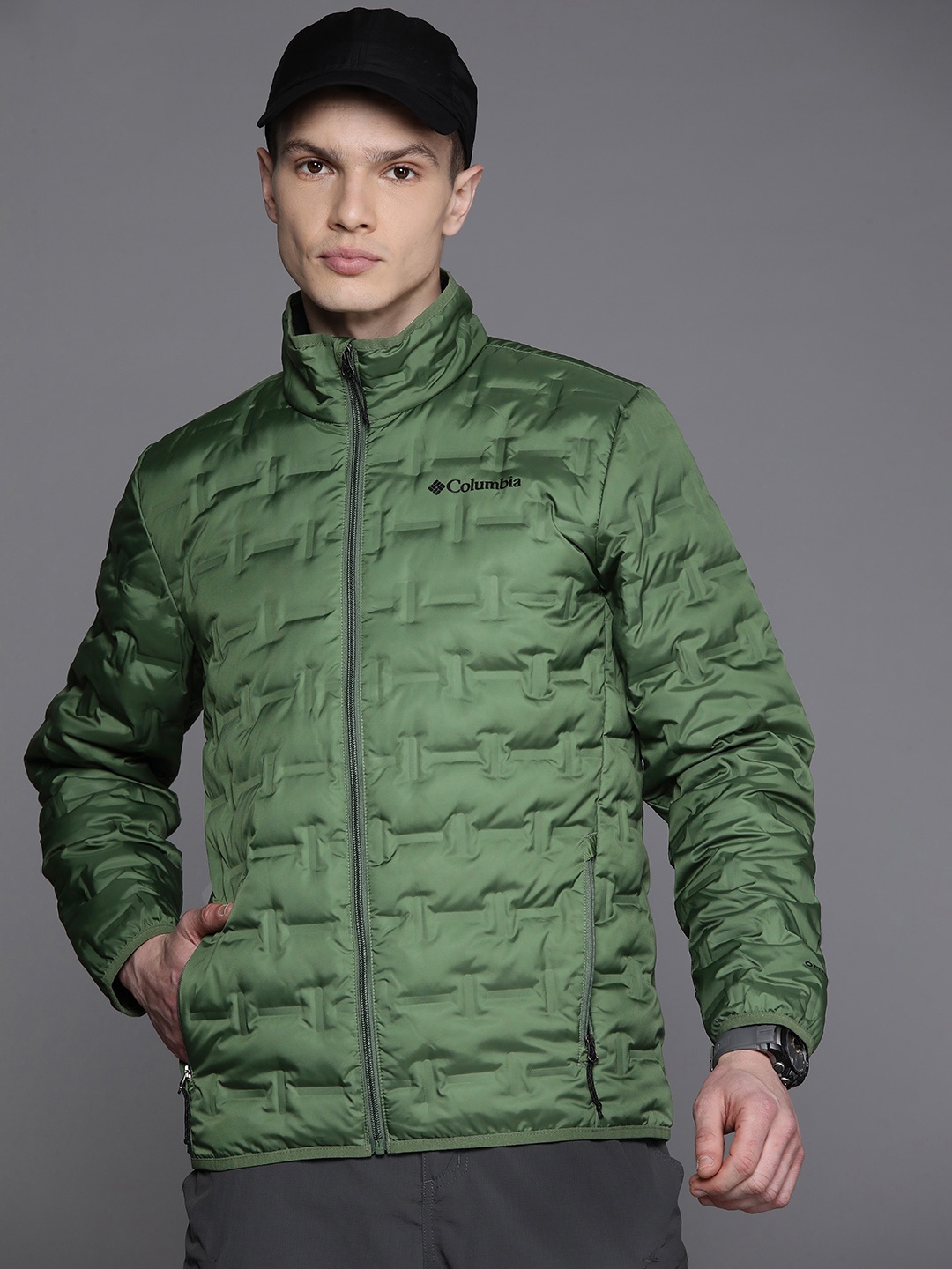 

Columbia Men Insulator Outdoor Quilted Delta Ridge Down Jacket, Green