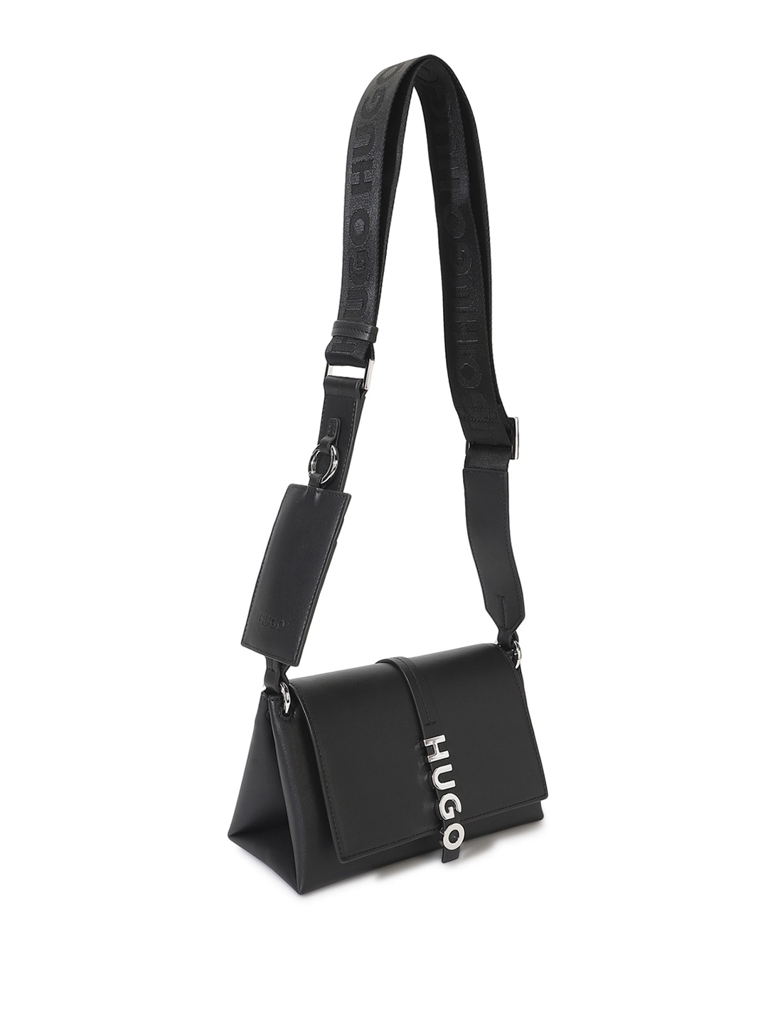 

HUGO Structured Crossbody Bag, Black