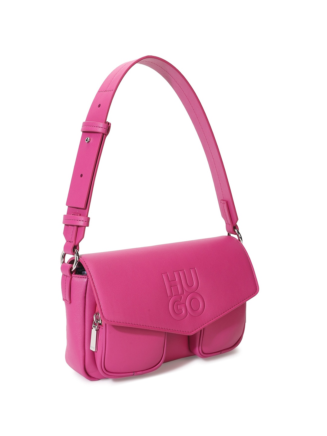 

HUGO Structured Shoulder Bag, Pink