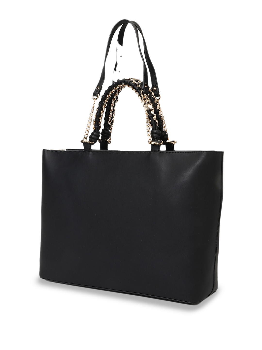 

LOVE MOSCHINO Structured Handheld Bag, Black