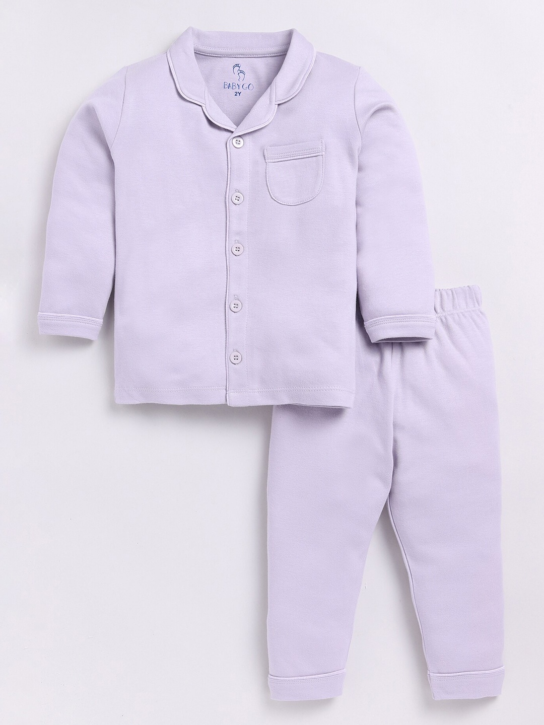 

BABY GO Boys Printed T-shirt with Pyjamas, Off white