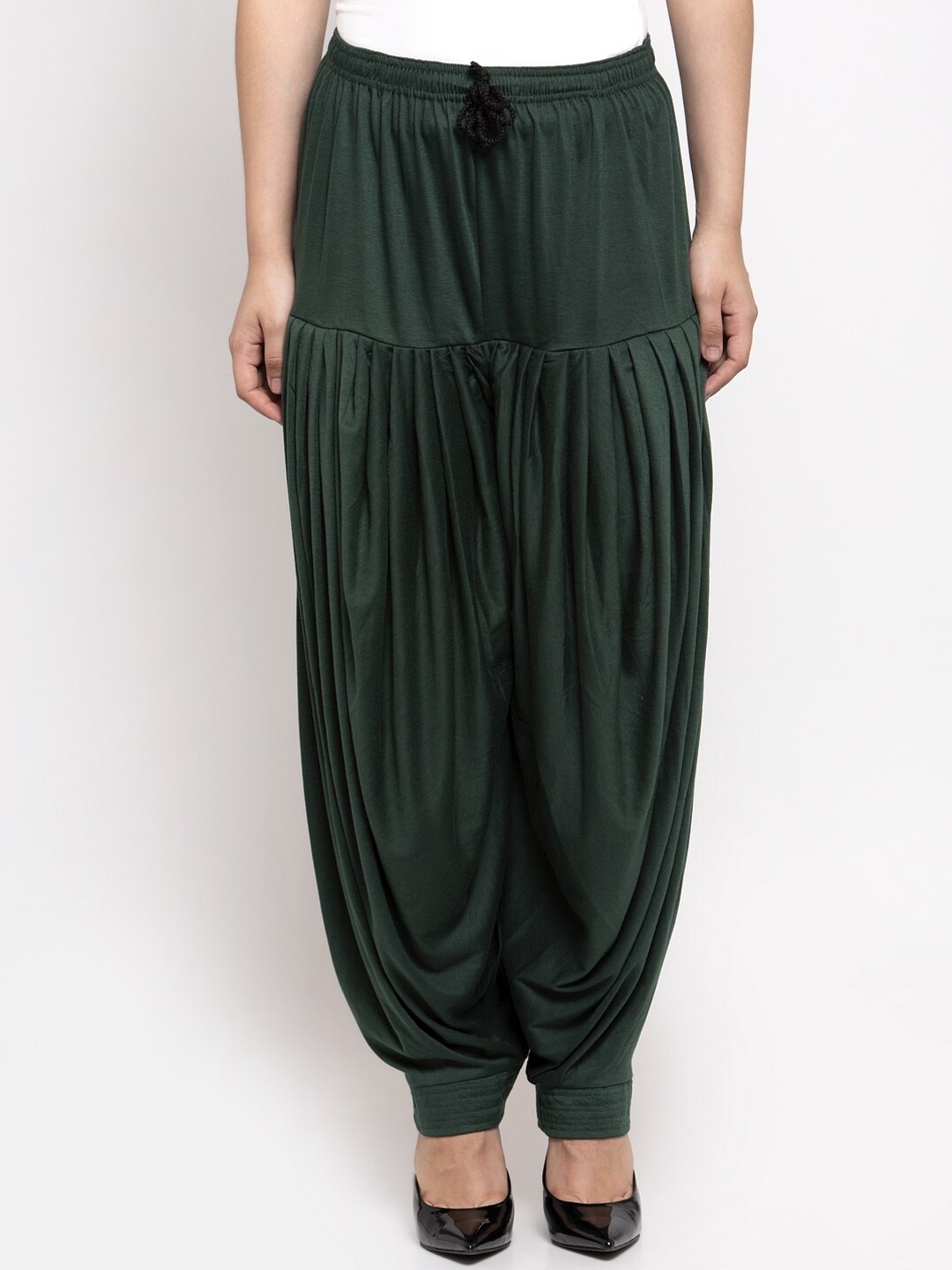 

GRACIT Loose-Fit Mid-Rise Patiala, Green