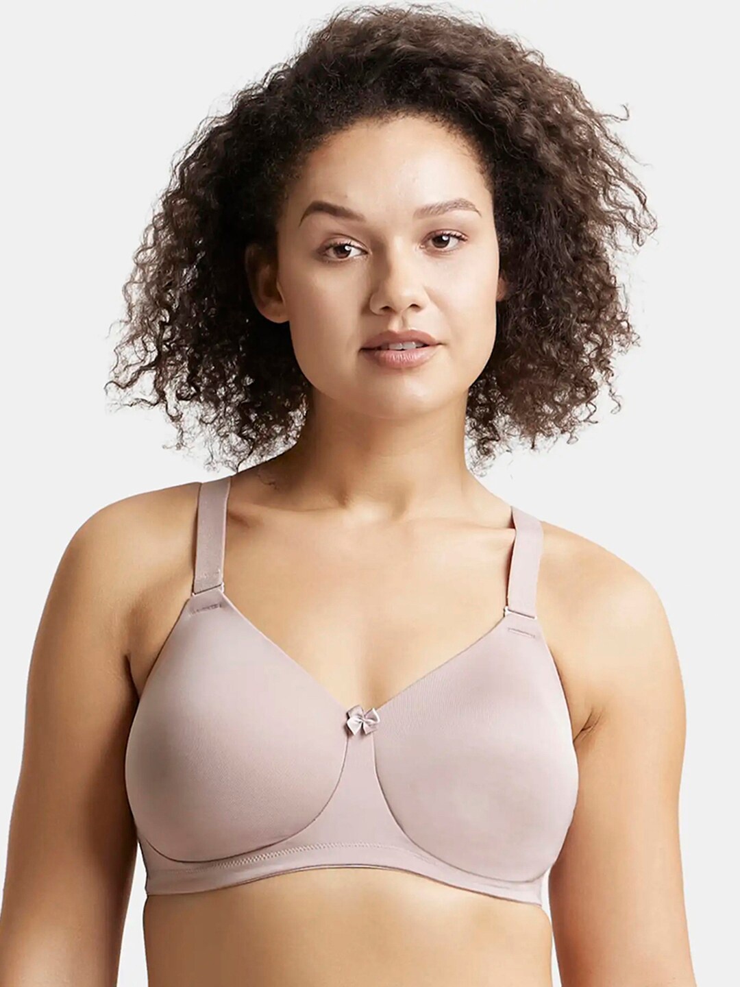 

Jockey Plus Size Wirefree Padded Soft Touch Microfiber Full Coverage Bra-1829, Purple