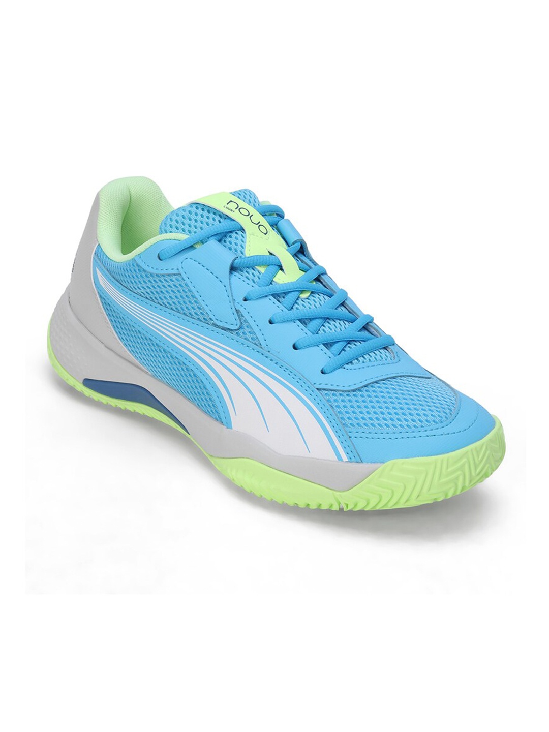 

Puma Men NOVA Court Padel Badminton Shoes, Blue