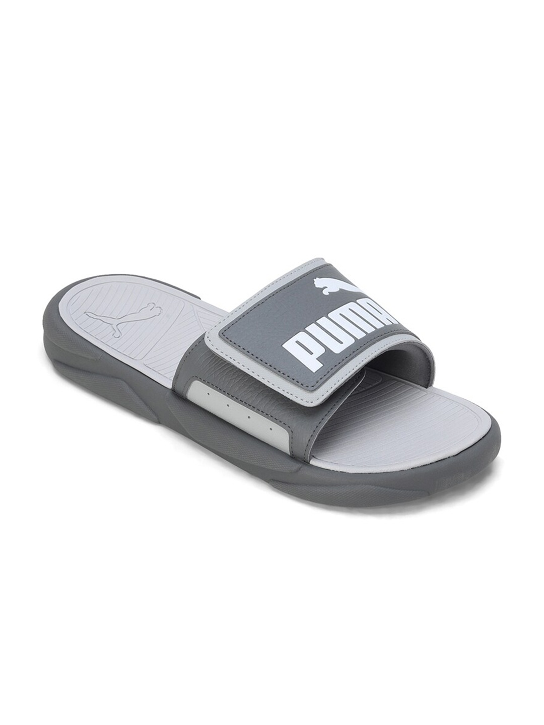 

Puma Unisex Royalcat Comfort Sliders, Grey