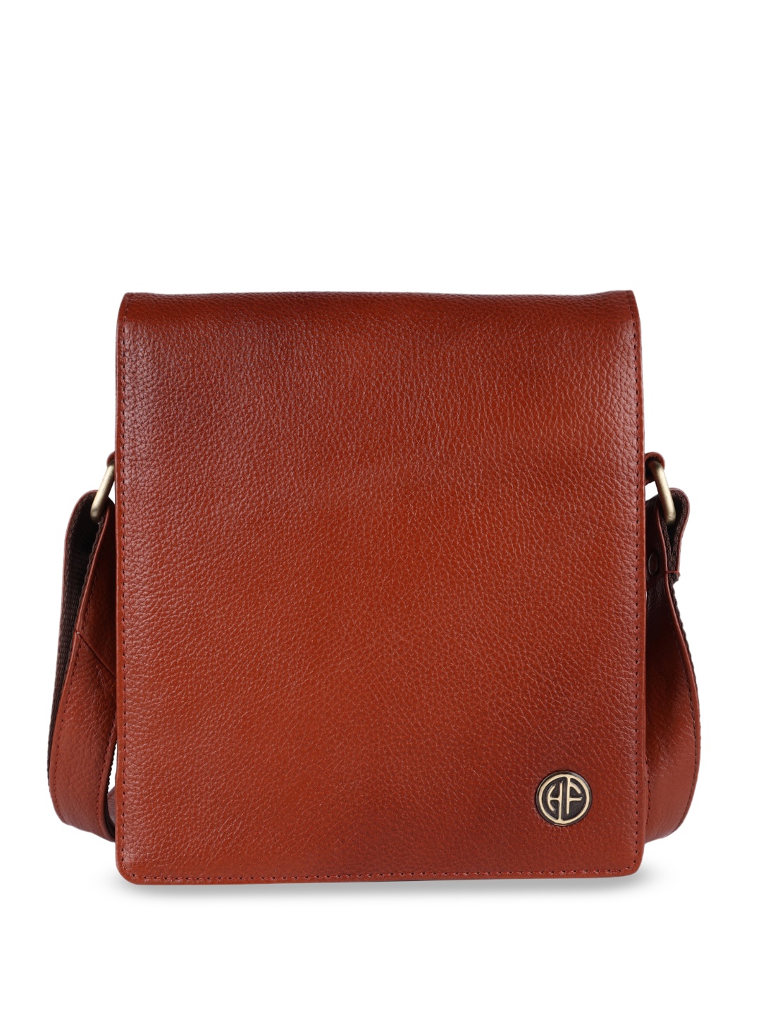 

HAMMONDS FLYCATCHER Leather Structured Sling Bag, Tan