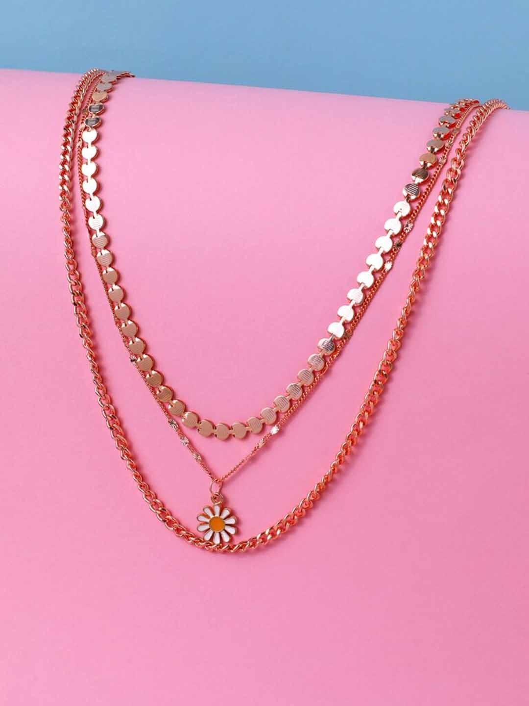 

Cierra Rose Gold-Plated Layered Necklace