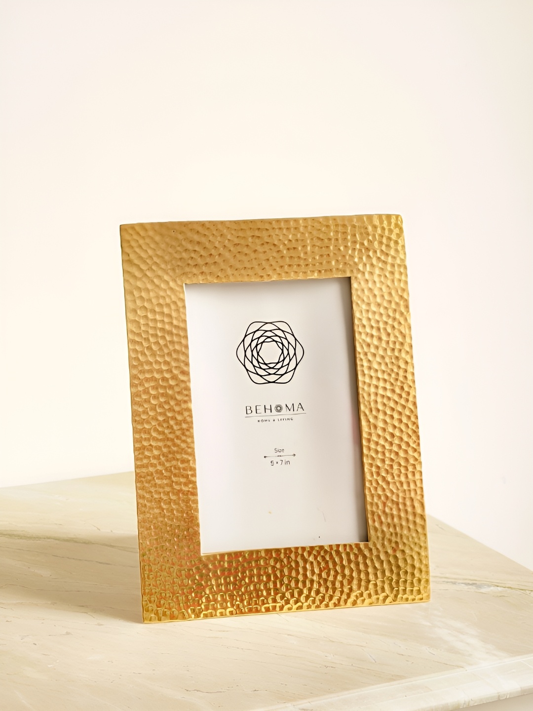 

BEHOMA Gold-Toned Metal Table Photo Frames