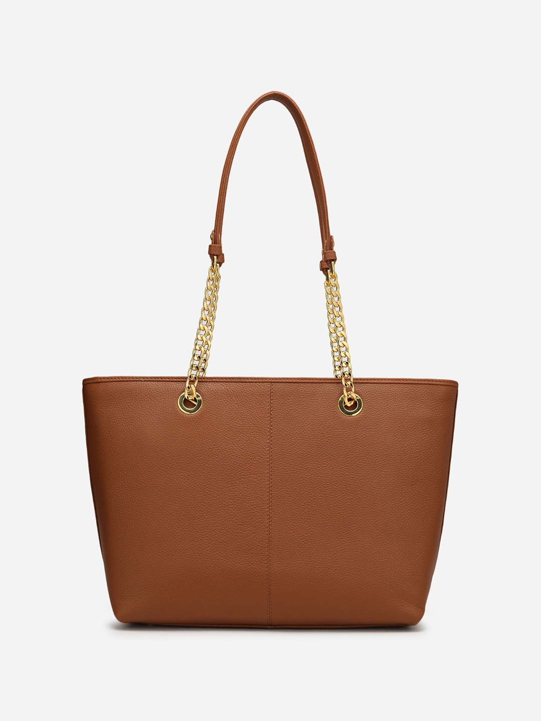 

Joe & Mellon Leather Structured Shoulder Bag, Brown
