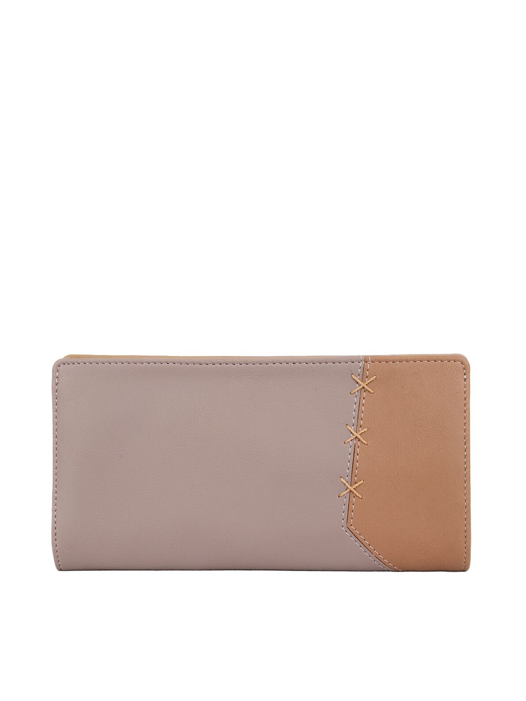 

Baggit Women PU Two Fold Wallet, Purple
