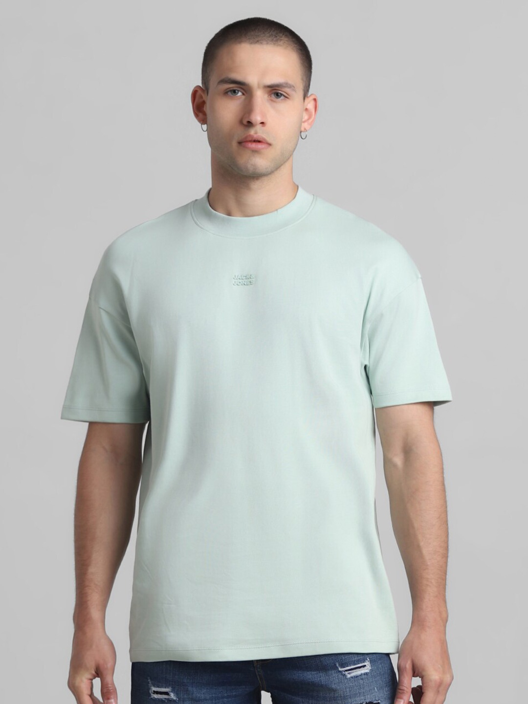 

Jack & Jones Pure Cotton Oversized T-shirt, Green