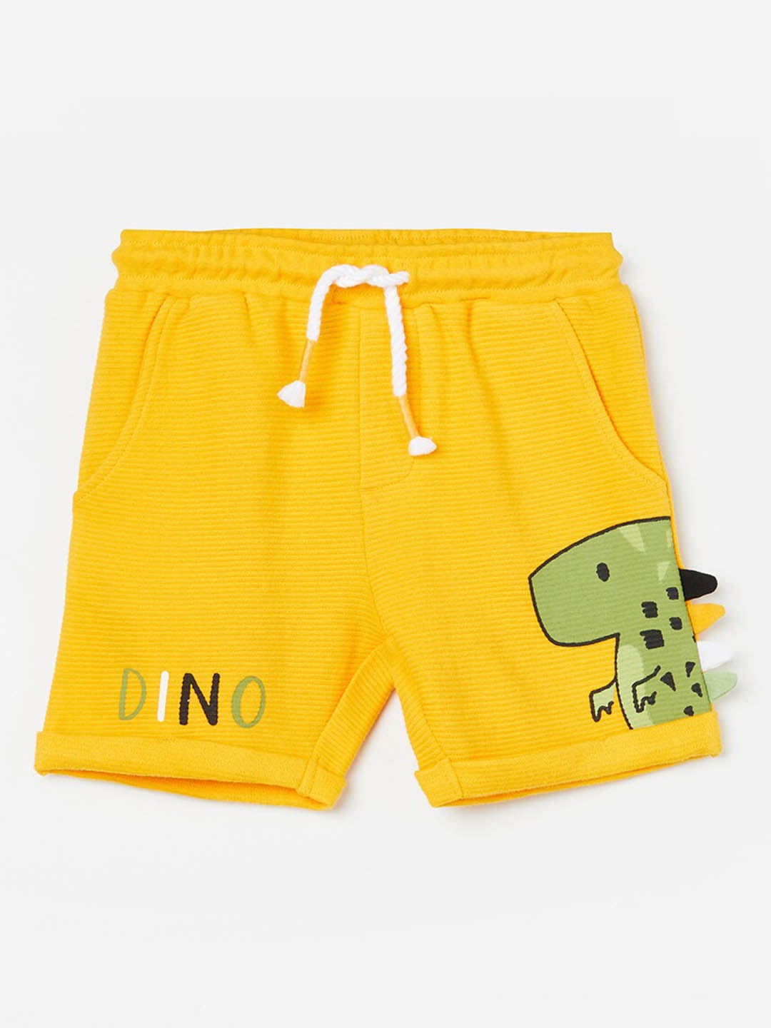 

Juniors by Lifestyle Boys Mid-Rise Shorts, Mustard