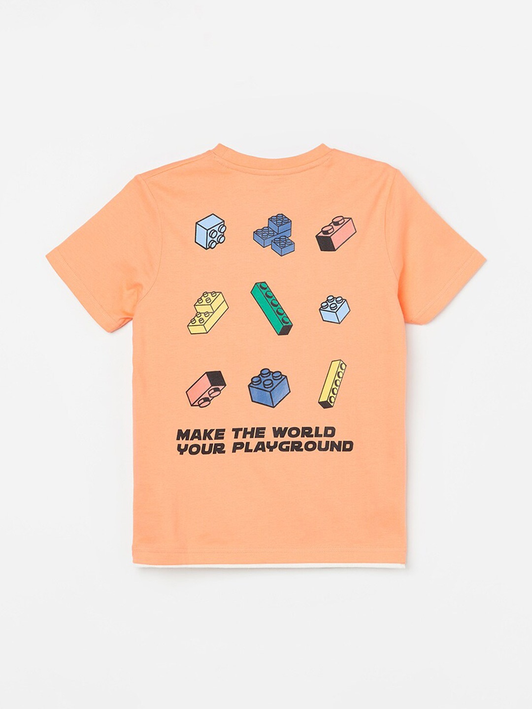 

Fame Forever by Lifestyle Boys Printed T-shirt, Coral