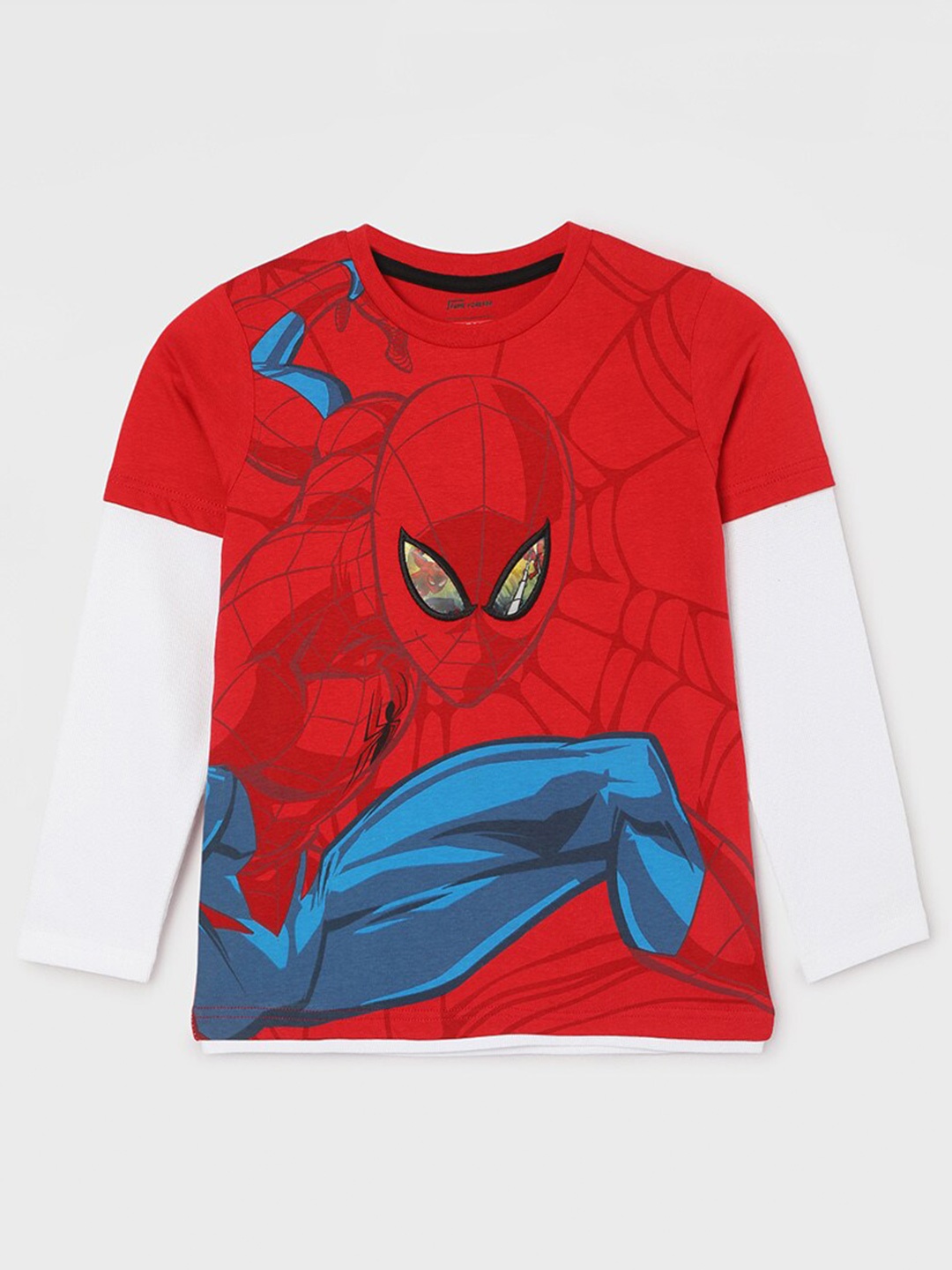 

Fame Forever by Lifestyle Boys Printed Applique T-shirt, Red