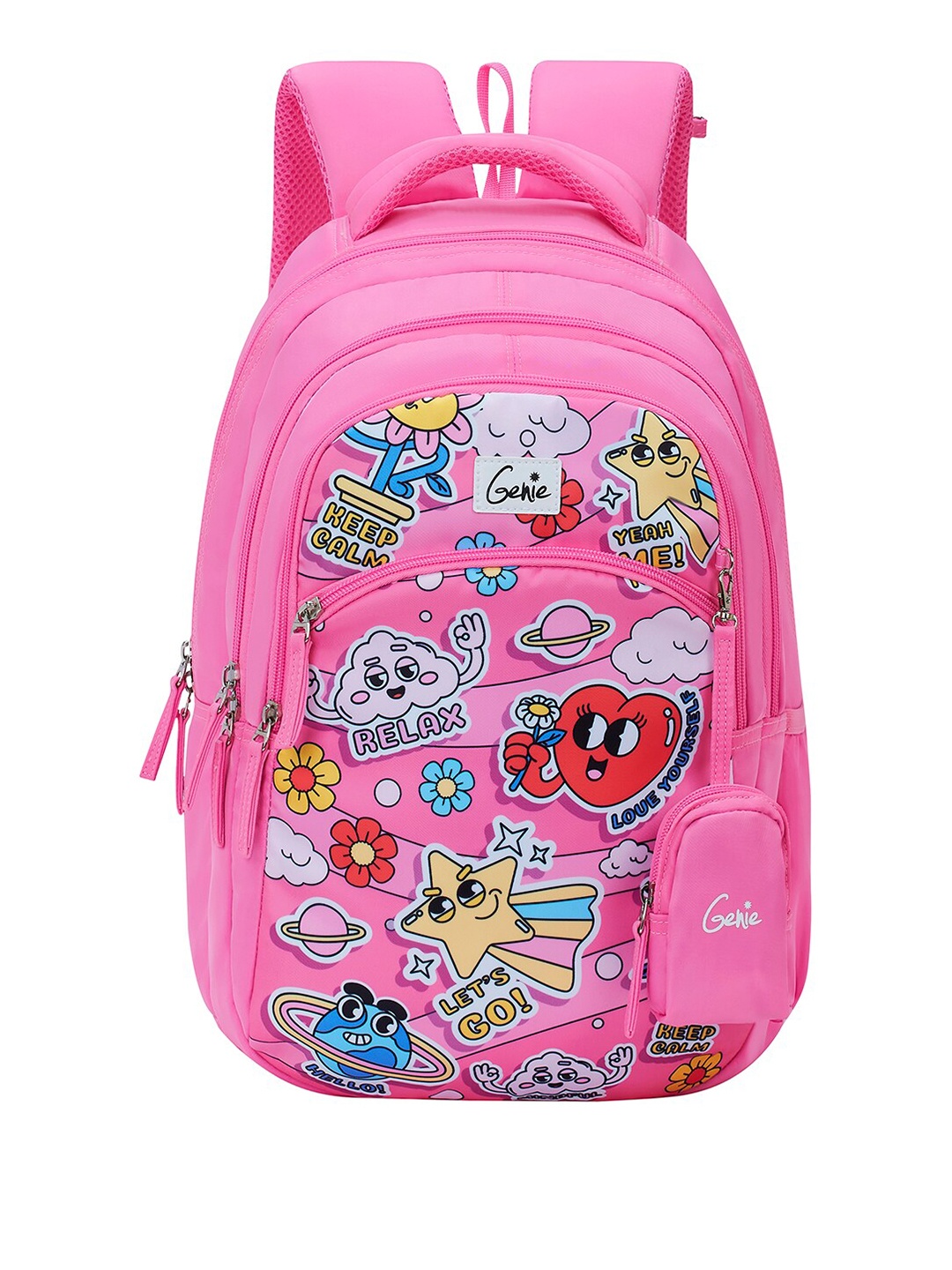 

Genie Girls Graphic Backpack, Pink
