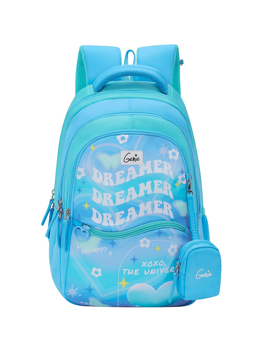 

Genie Girls Typography Backpack, Blue