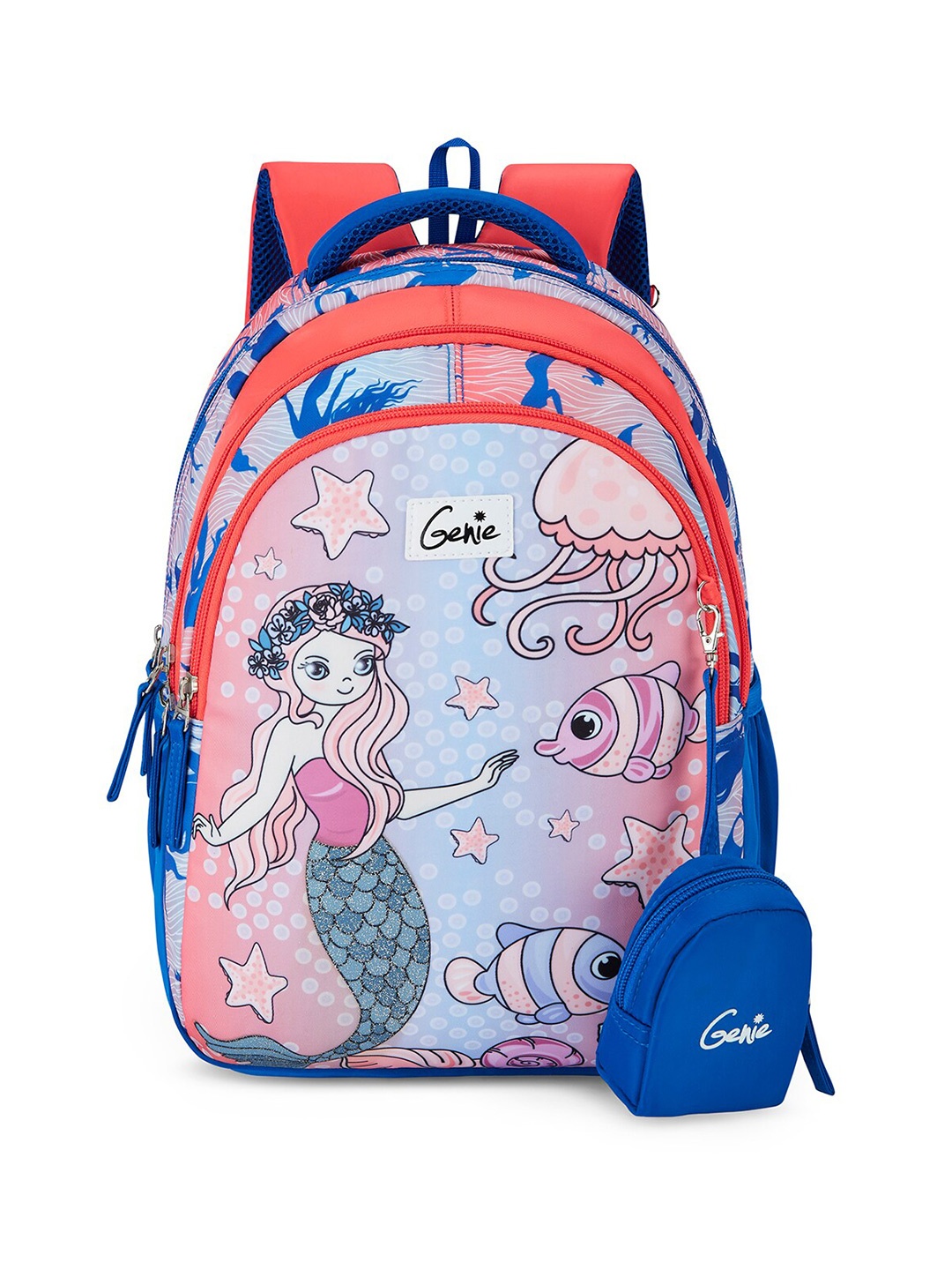 

Genie Girls Graphic Backpack, Blue