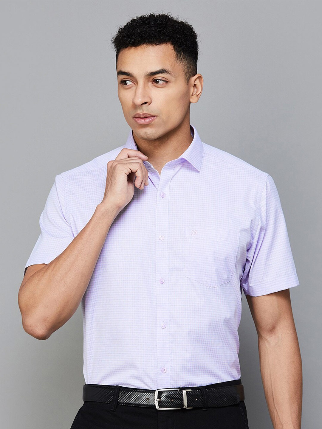 

CODE by Lifestyle Men Opaque Formal Shirt, Blue