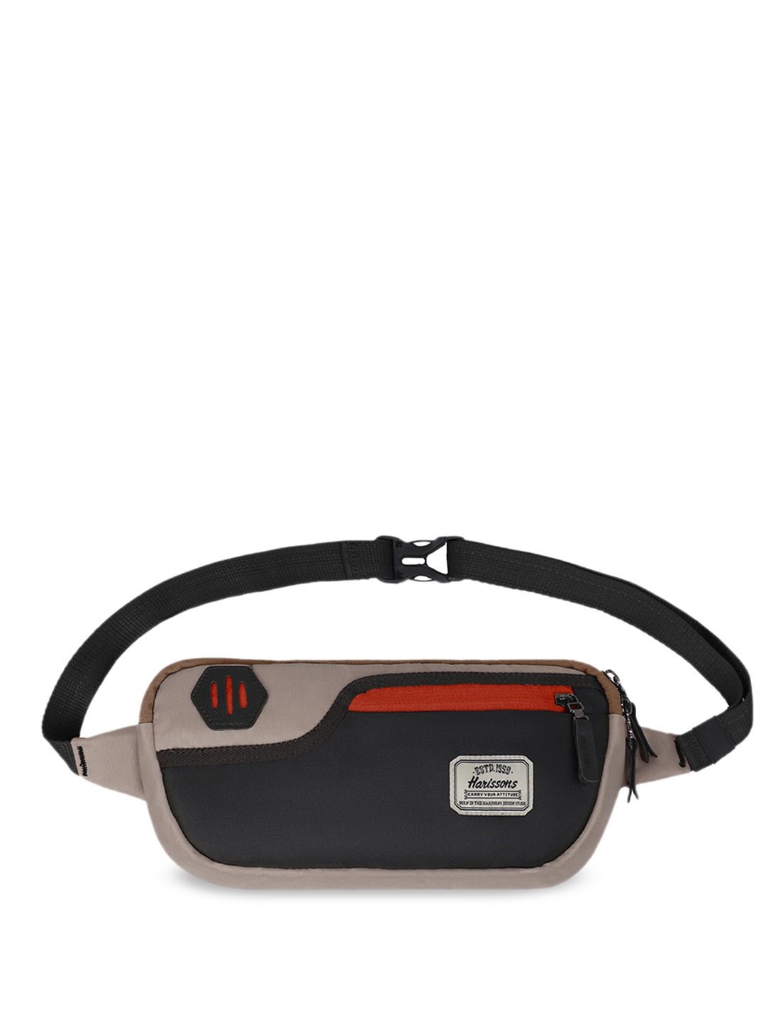 

Harissons Orbit Textured Waist Pouch, Camel brown