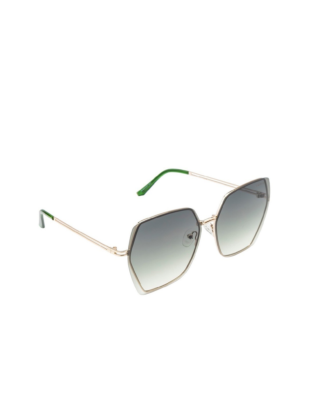 

POPPY Women Round Sunglasses with UV Protected Lens PO-5014-C03, Green