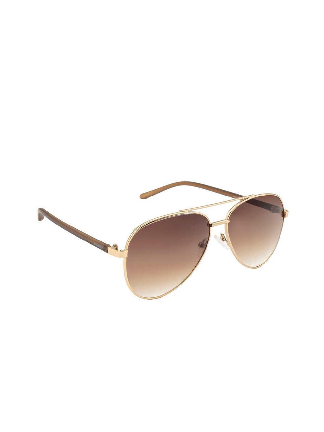 

POPPY Men Aviator Sunglasses with UV Protected Lens PO-5003-C04, Brown