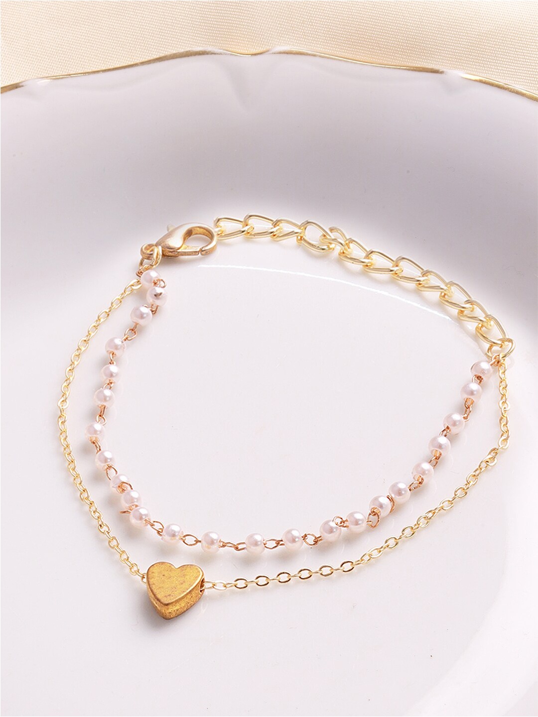 

Ayesha Women Gold-Plated Link Bracelet