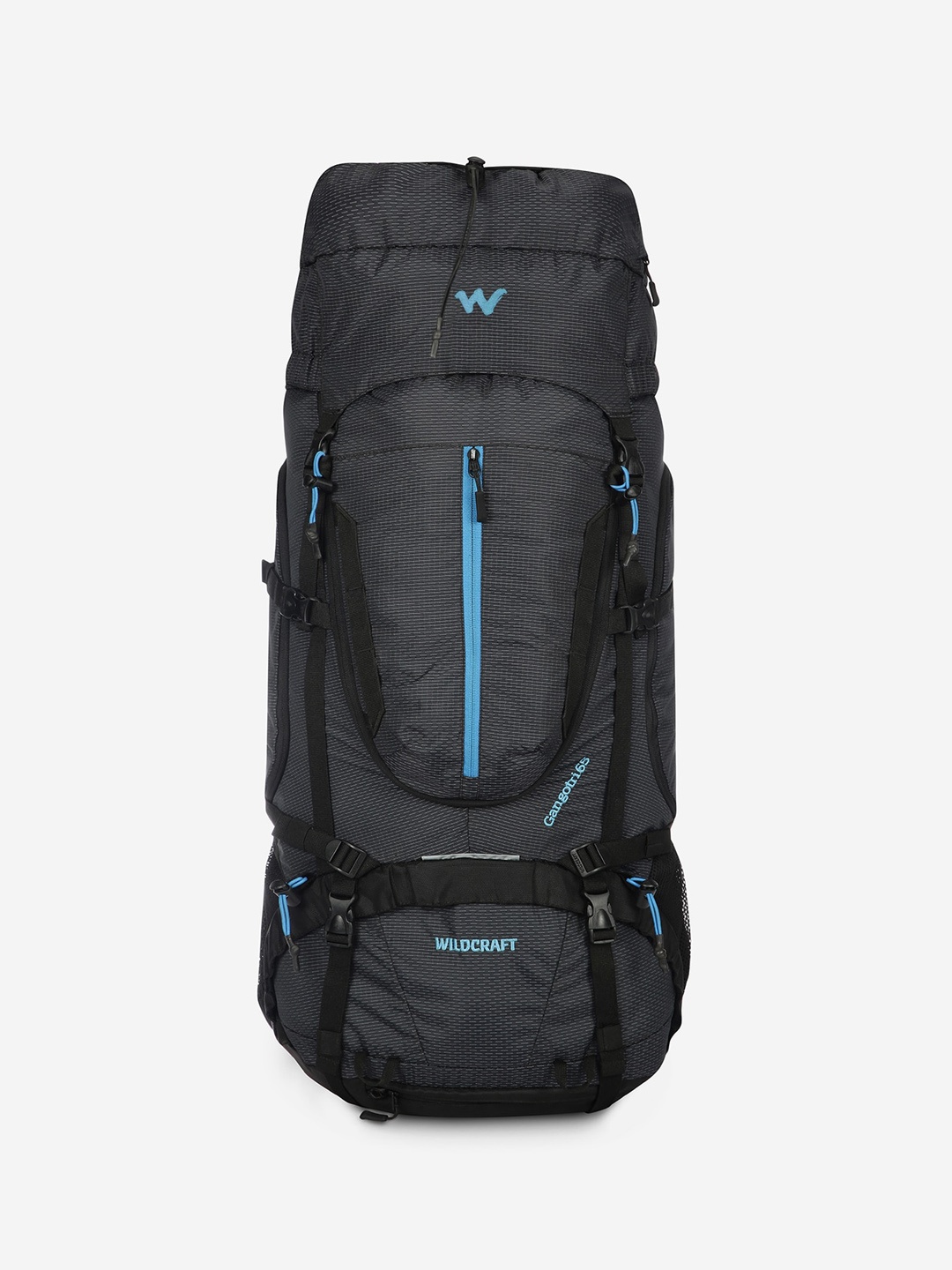 

Wildcraft Printed Rucksack With Rain Cover, Black