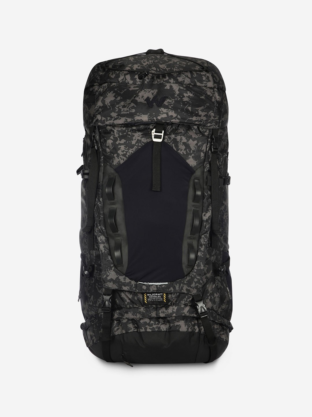 

Wildcraft Unisex Printed Waterproof Rucksack, Black