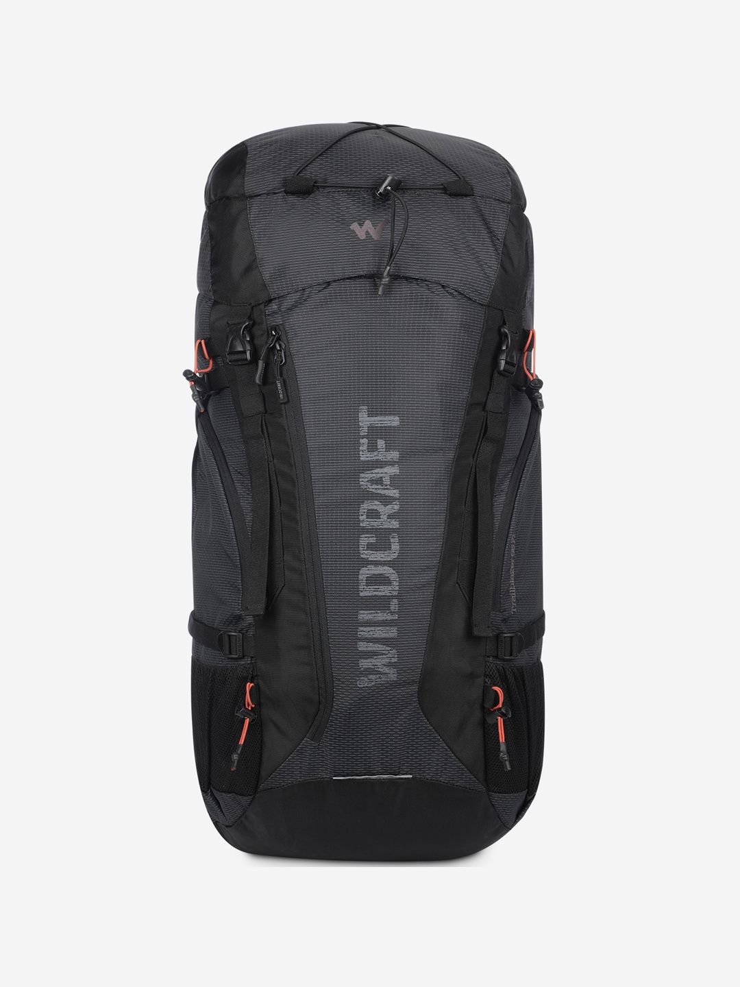 

Wildcraft Trailblazer 55 Pro Printed Waterproof Rucksack, Black