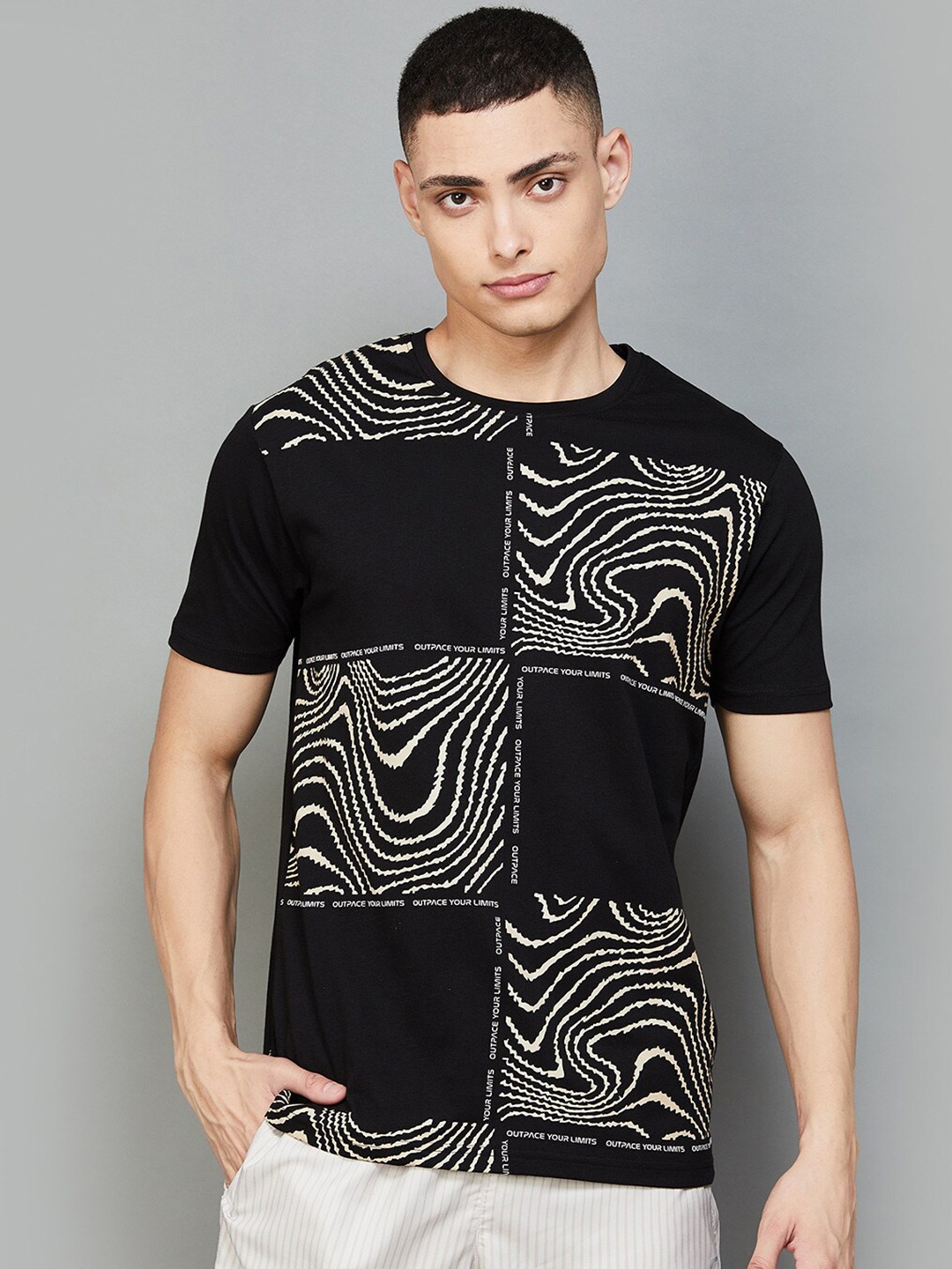 

Fame Forever by Lifestyle Men Printed T-shirt, Black