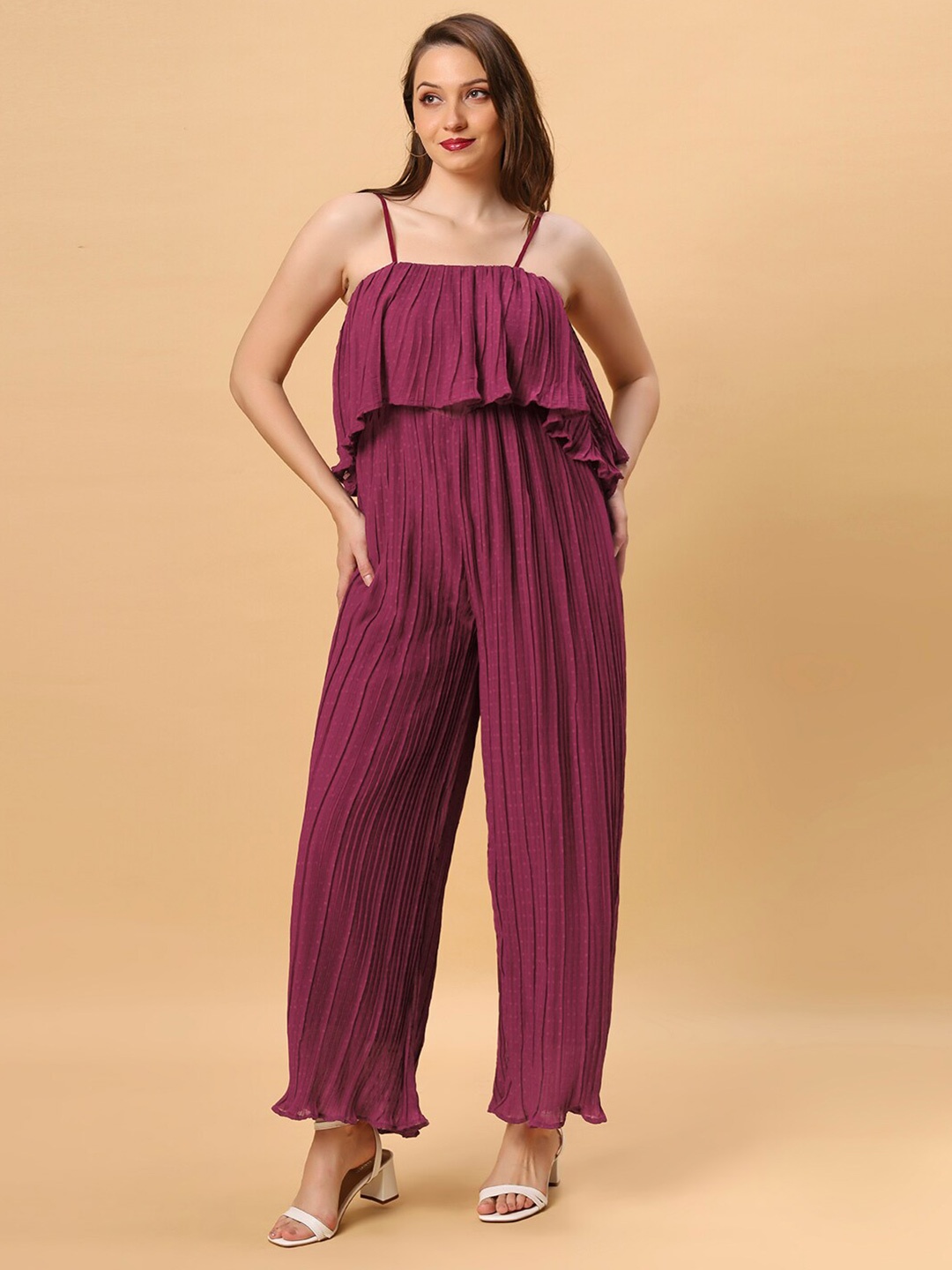 

DressBerry Basic Jumpsuit, Purple