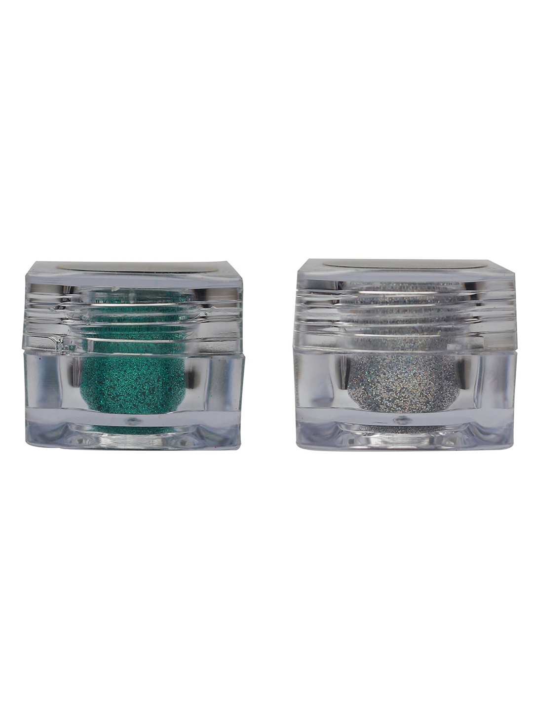 

Veoni BELLE Holographic Set Of 2 HD Glitter Eyeshadow-5g Each-Sea Green-Diamond Starlit