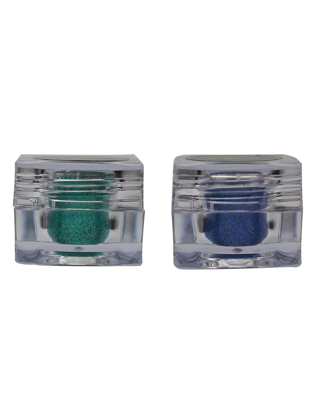 

Veoni BELLE Holographic Set Of 2 HD Glitter Eyeshadow-5gEach-Sea Green 12-Electric Blue 03