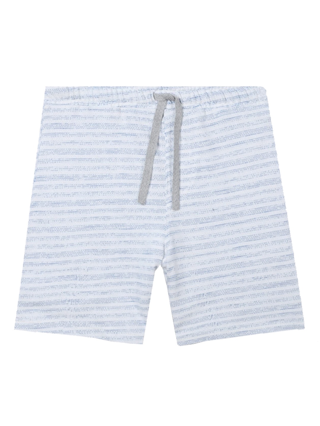 

Anthrilo Boys Striped Cotton Shorts, Blue