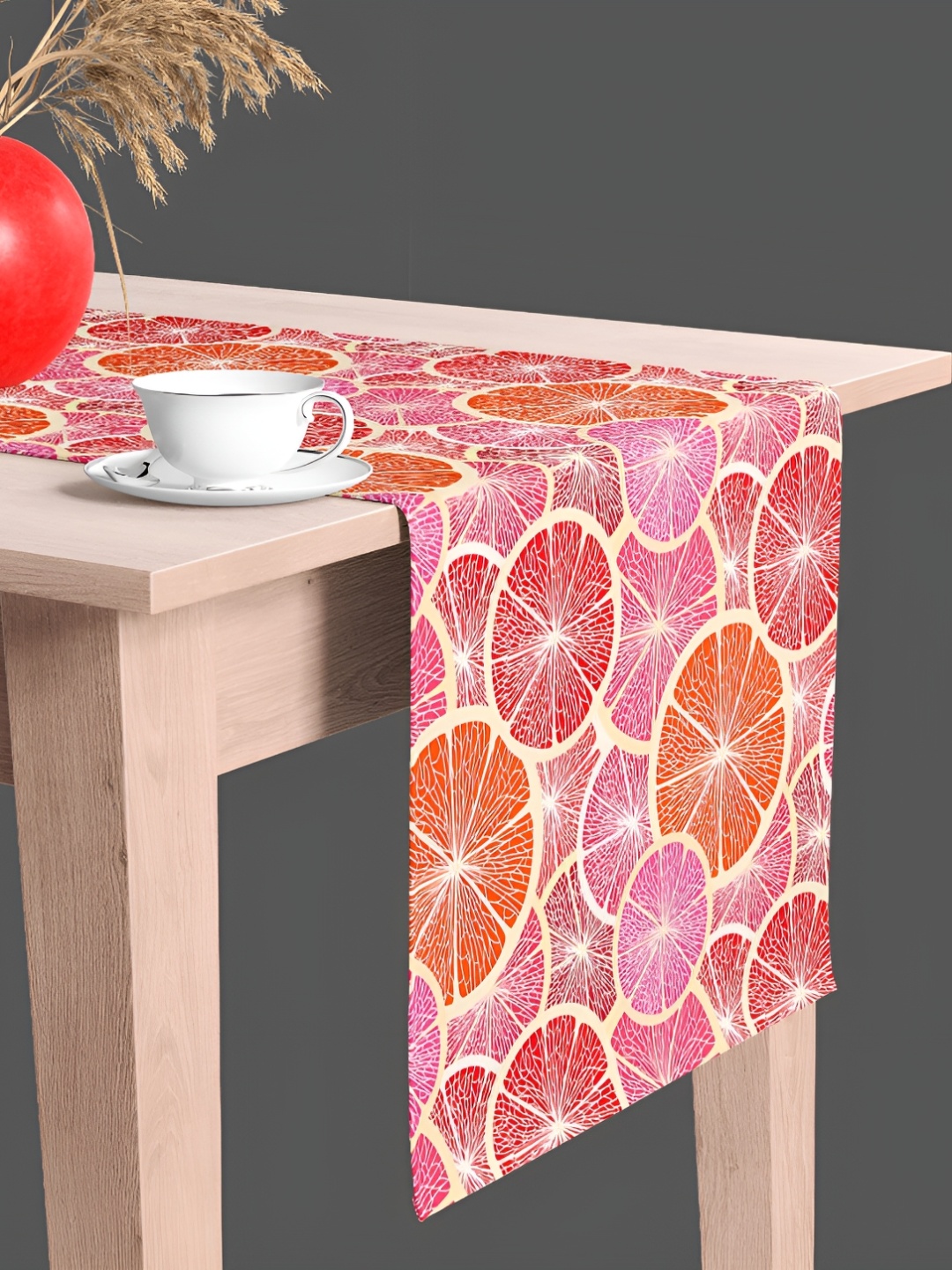 

ArtzFolio Printed Velvet Dining Table Runner, Multi