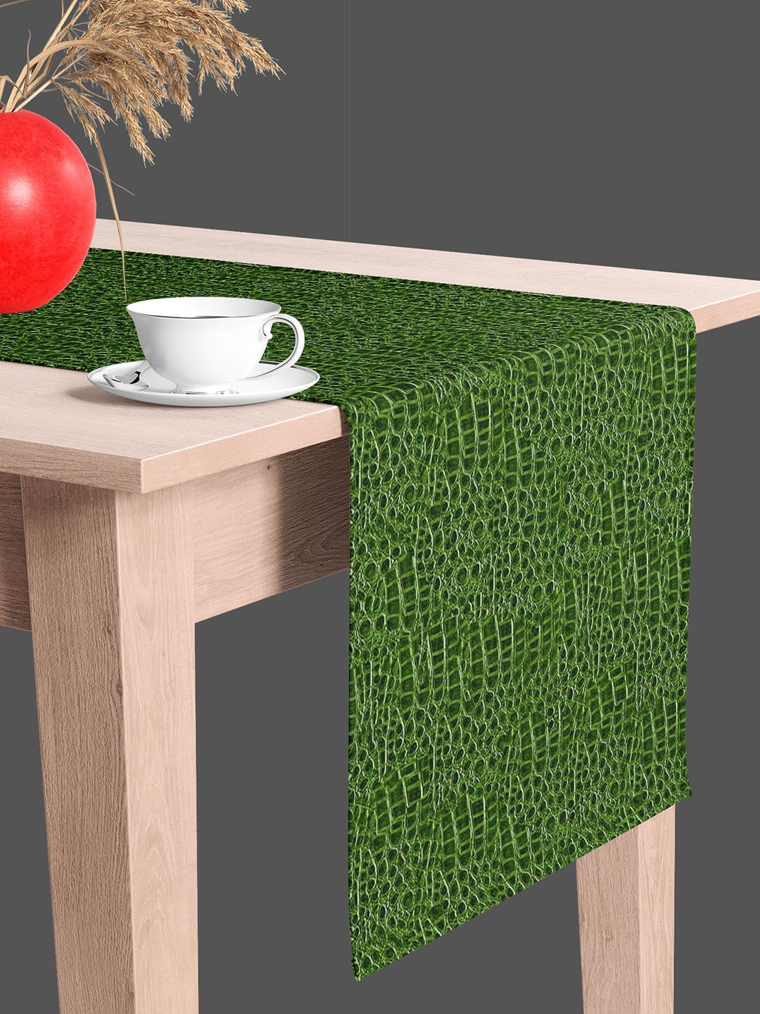 

ArtzFolio Green Digital Printed Table Runner