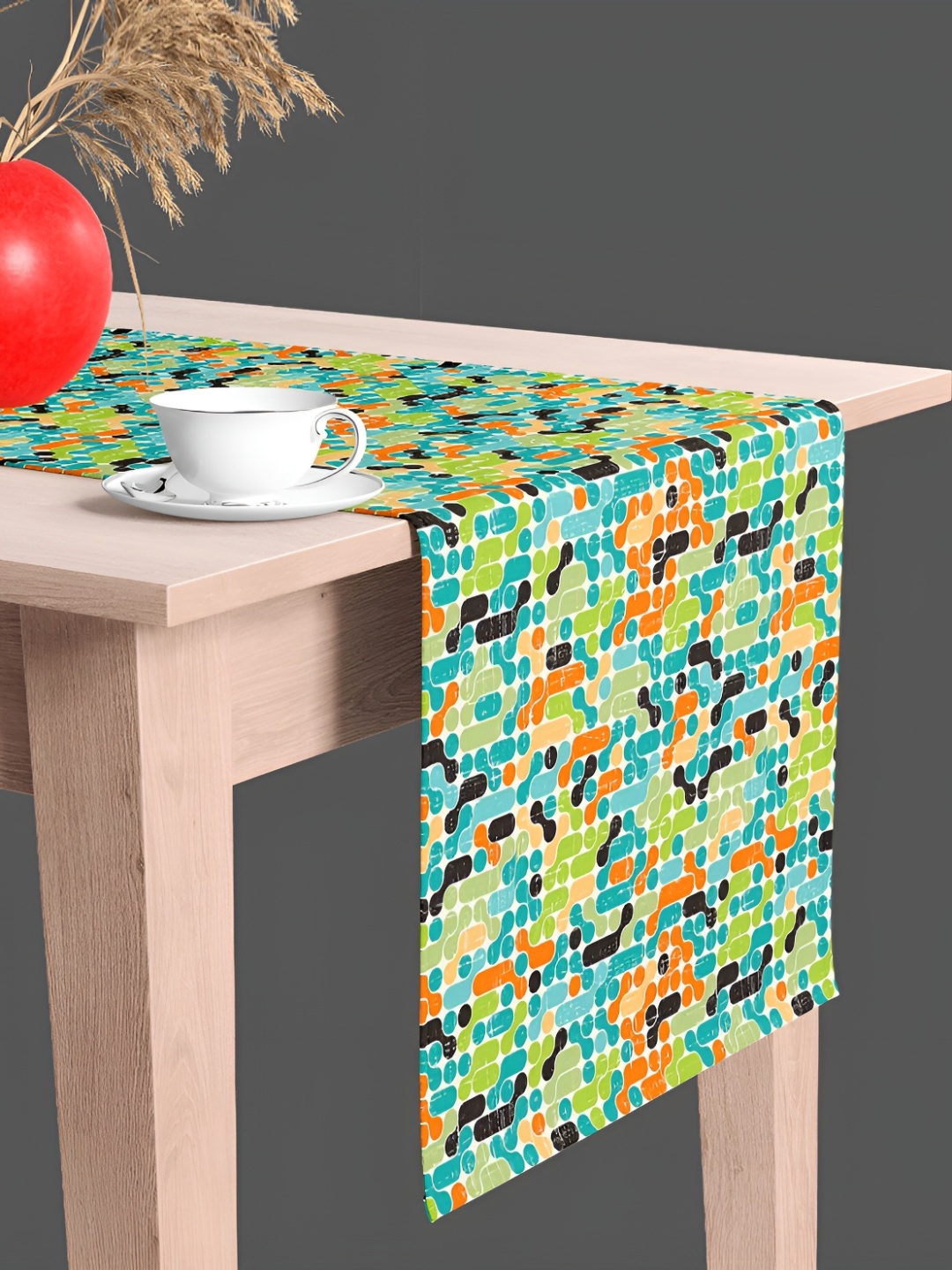 

ArtzFolio Blue & Green Digital Printed Table Runner