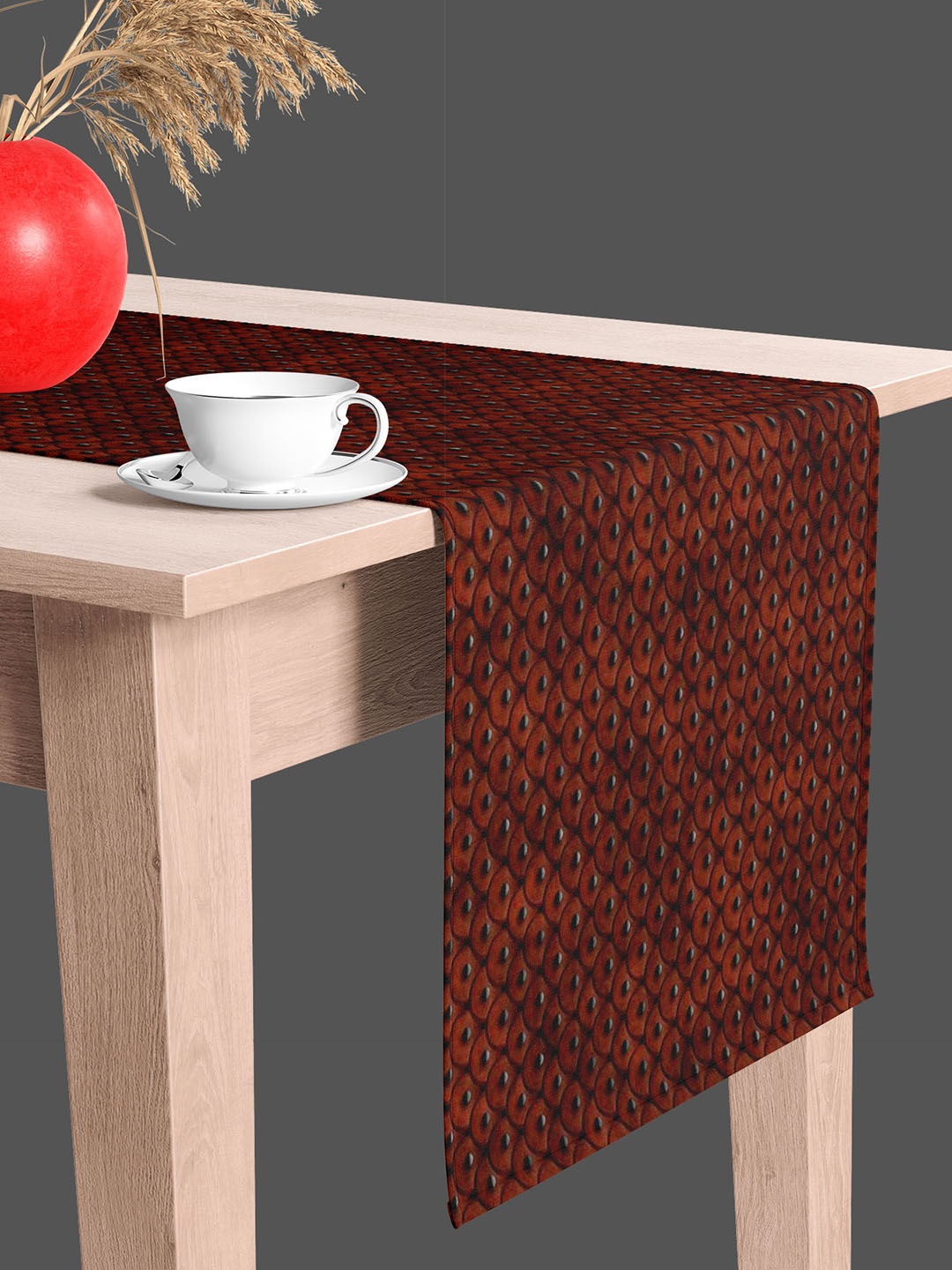 

ArtzFolio Brown & Black Digital Printed Table Runner