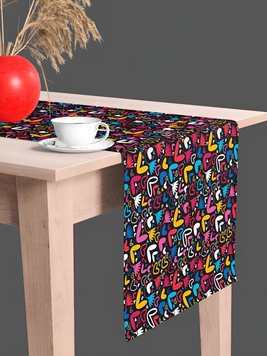 

ArtzFolio Quirky Printed Table Runner, Multi