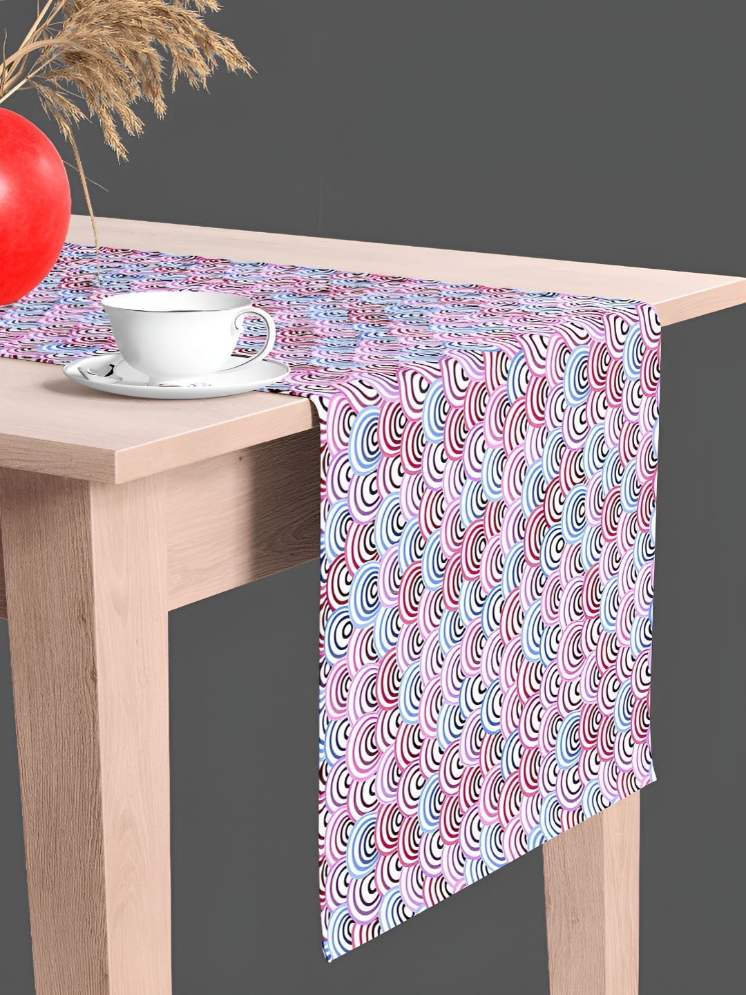 

ArtzFolio Printed Rectangular Table Runner, Multi